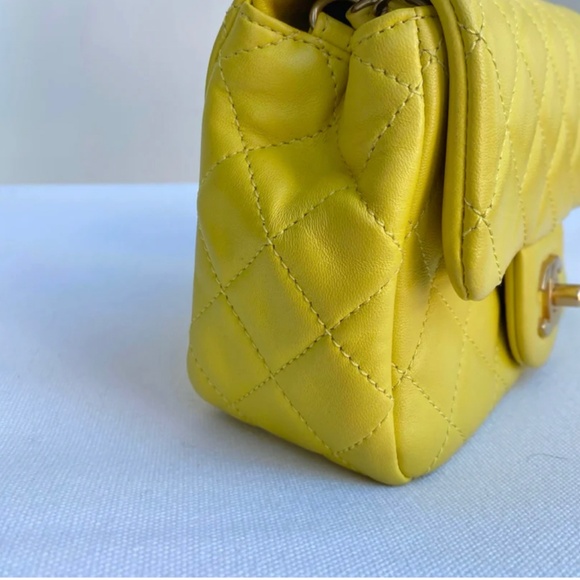 Authentic Chanel CoCo Crush Mini Bag Yellow - Picture 4 of 16